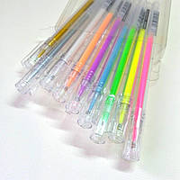 Набір гелевих ручок з 9 кольорів | набір кольорових ручок | ручки гелеві |