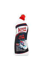 KRET гель для очищення унітазу Multi action 7w1 750мл (12)
