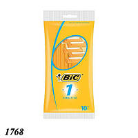 Станок BIC Класик Sensitiv желтый 1 лезвие 10 шт