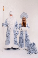 Білі, сріблясті, золоті та ін. костюми Діда Мороза