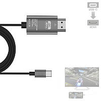 Кабель USB Type-C - HDMI 4К 30Гц Thunderbolt 3, 1.8м