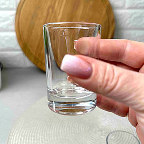 Гладка чарка з товстим дном 57 мл Uniglass Chile, фото 2