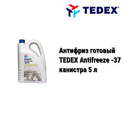 TEDEX ANTIFREEZE - 37 антифриз G11 зелений готовий
