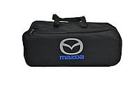 Сумка-органайзер в багажник с логотипом Mazda на 1 отделение черного цвета 03-119-1Д