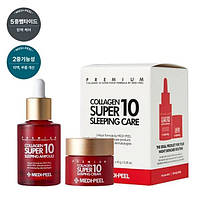 Ночной набор косметики Medi-Peel Collagen Super 10 Sleeping Care Set 30 ml+10 g