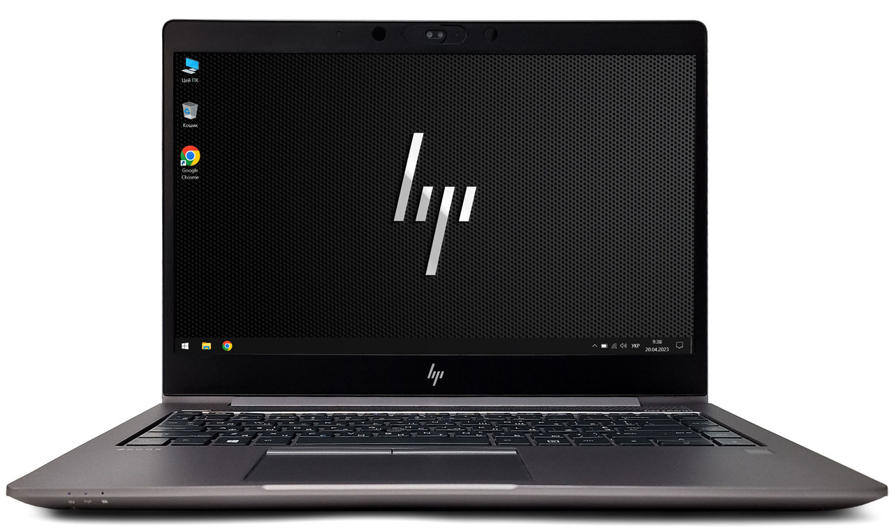 Ноутбук HP ZBook 14u G5: Core i7-8650U / RAM 16 ГБ / SSD 256 ГБ / AMD Radeon Pro WX 3100 / 14" IPS
