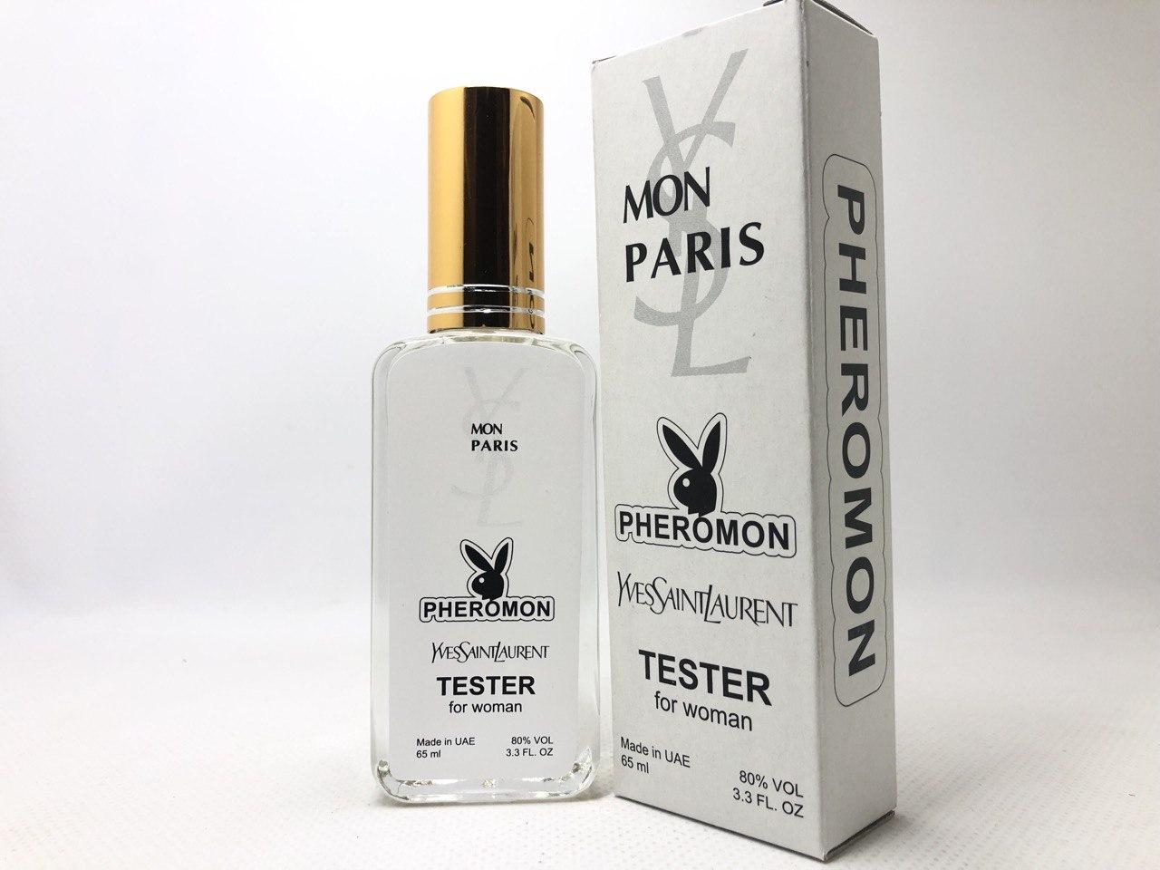 Женский тестер с феромоном Yves Saint Laurent Mon Paris (Ив Сен Лоран Мун Париж) 65 мл, фото 1