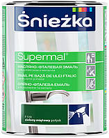 Эмаль(Краска) для дерева и металла Sniezka SUPERMAL Масляно-фталевая 0,8 л F510 Зеленый мятный Глянцевый