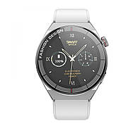 Влагоустойчивые ударостойкие умные смарт часы Smart WatchBorofone BD2 дисплей IP68 Battery 270 mAh Серебрянный