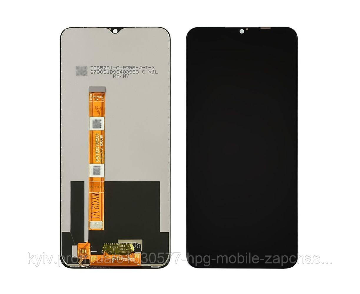 Дисплей Oppo A55 5G / Realme V11 модуль (екран та сенсор), чорний, оригінал, фото 1