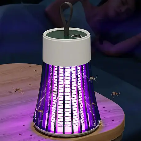 Знищувач комах Electronic shock Mosquito killing lamp AКБ TV One BF, фото 1