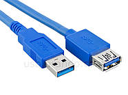 Подовжувач USB (шт.A-гн.А), 3.0 version, 0,8метра