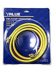 Заправні шланги Value R410a 1,5м 1/4"-5/16" SAE для фреону