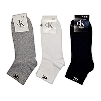 Шкарпетки чоловічі середні Calvin Klein 36-40 Асорті