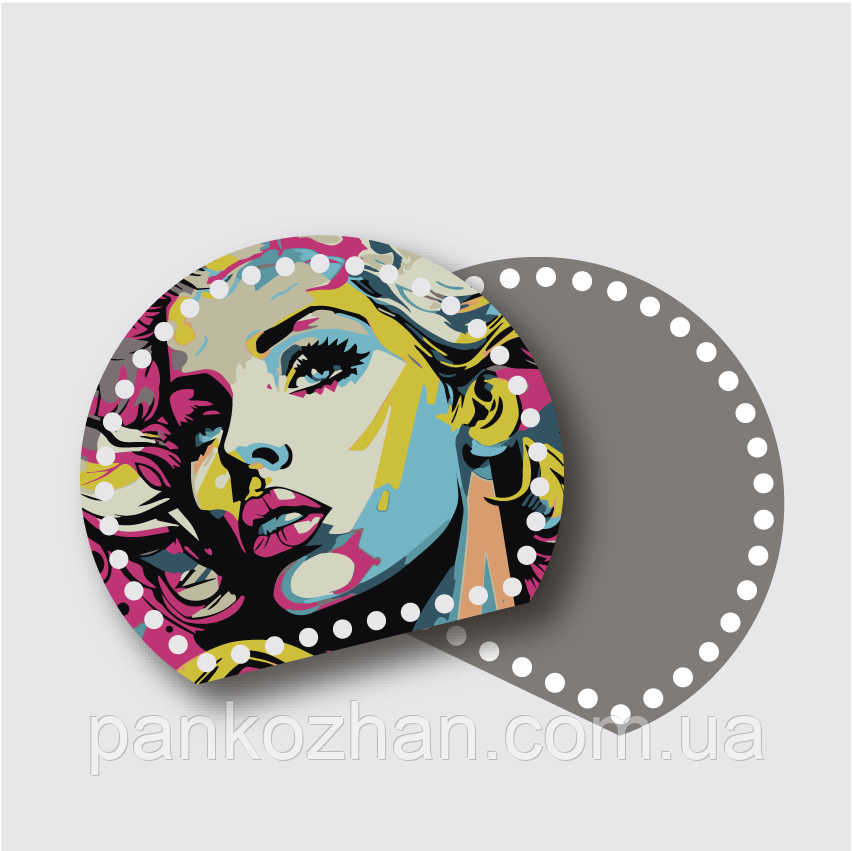 Комплект до в'язаної сумки з акрилу, фото 1