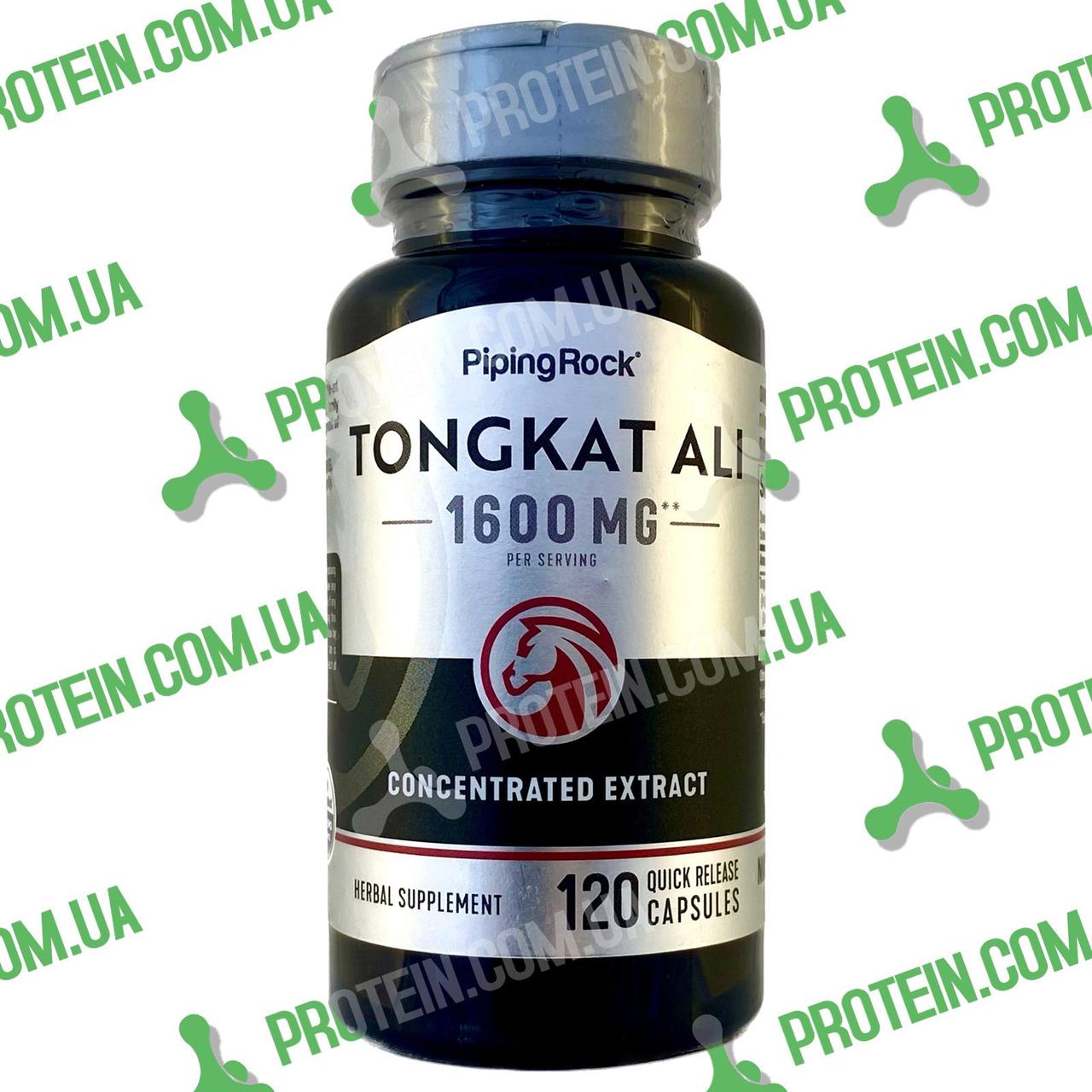 Бустер Тестостерону Piping Rock Eurycoma Longifolia Jack 1600 мг на порцию (800 мг на капсулу)  120 капс