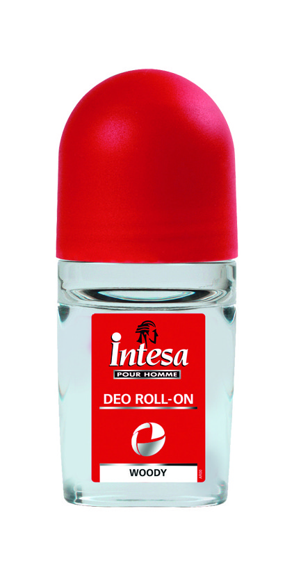 Дезодорант кульковий від поту INTESA DEO ROLL ON POUR HOMME GLASS WOODY