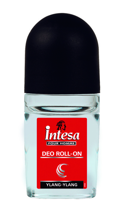 Дезодорант кульковий від запаху поту INTESA DEO ROLL ON POUR HOMME GLASS YLANG -YLANG 50 мл