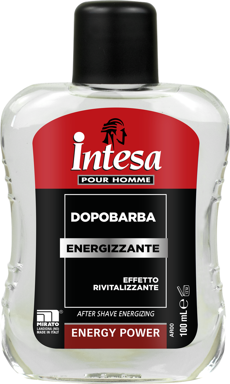 Лосьйон після гоління без спирту INTESA POUR HOMME AFTER SHAVE GLASS ENERGY POWER