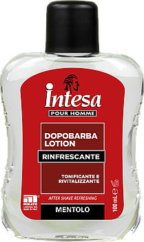 Лосьйон після гоління для чоловіків INTESA POUR HOMME AFTER SHAVE GLASS REFRESHING MENTHOL