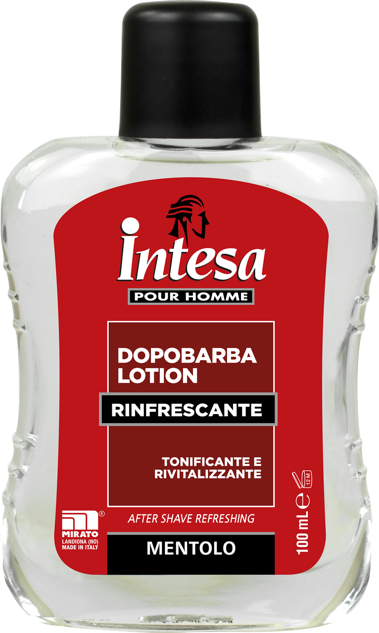 Лосьйон після гоління для чоловіків INTESA POUR HOMME AFTER SHAVE GLASS REFRESHING MENTHOL 100 мл