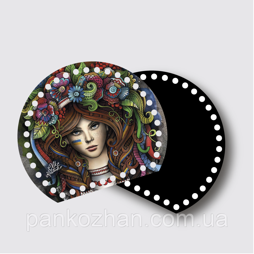 Комплект до в'язаної сумки з акрилу, фото 1