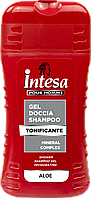 Шампунь-гель для душа мужской INTESA POUR HOMME BATH & SHOWER SHAMPOO ALOE 250 мл