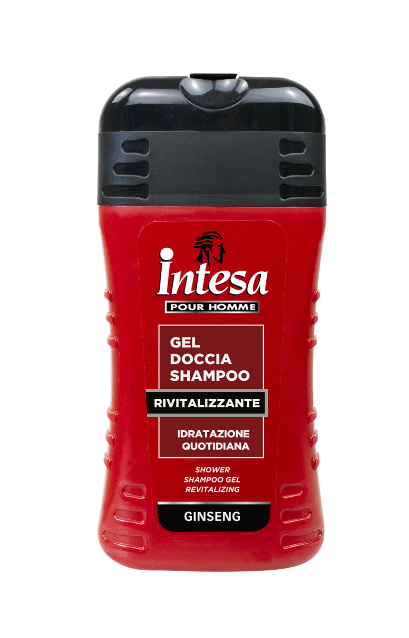 Шампунь-гель для душу INTESA POUR HOMME BATH & SHOWER SHAMPOO GINSENG, фото 1