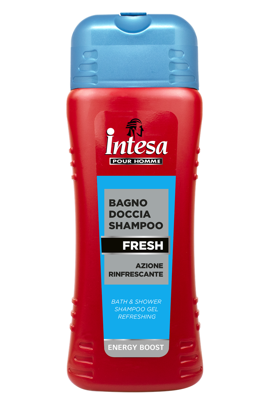 Шампунь-гель для душу INTESA POUR HOMME BATH&SHOWER FRESH, фото 1