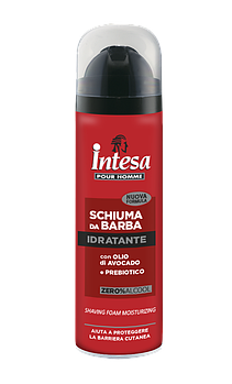 Піна для гладкого гоління INTESA POUR HOMME SHAVING FOAM MOISTURIZER AVOCADO OIL