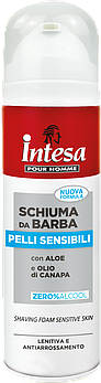 Піна для гоління для чутливої шкіри INTESA POUR HOMME SHAVING FOAM SENSITIVE