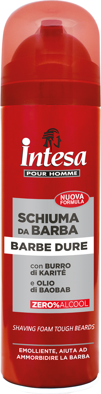 Піна для гоління чоловіча м'яка INTESA POUR HOMME SHAVING FOAM TOUGH BEARDS