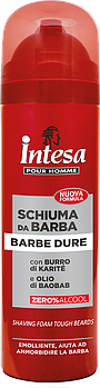 Піна для гоління чоловіча м'яка INTESA POUR HOMME SHAVING FOAM TOUGH BEARDS
