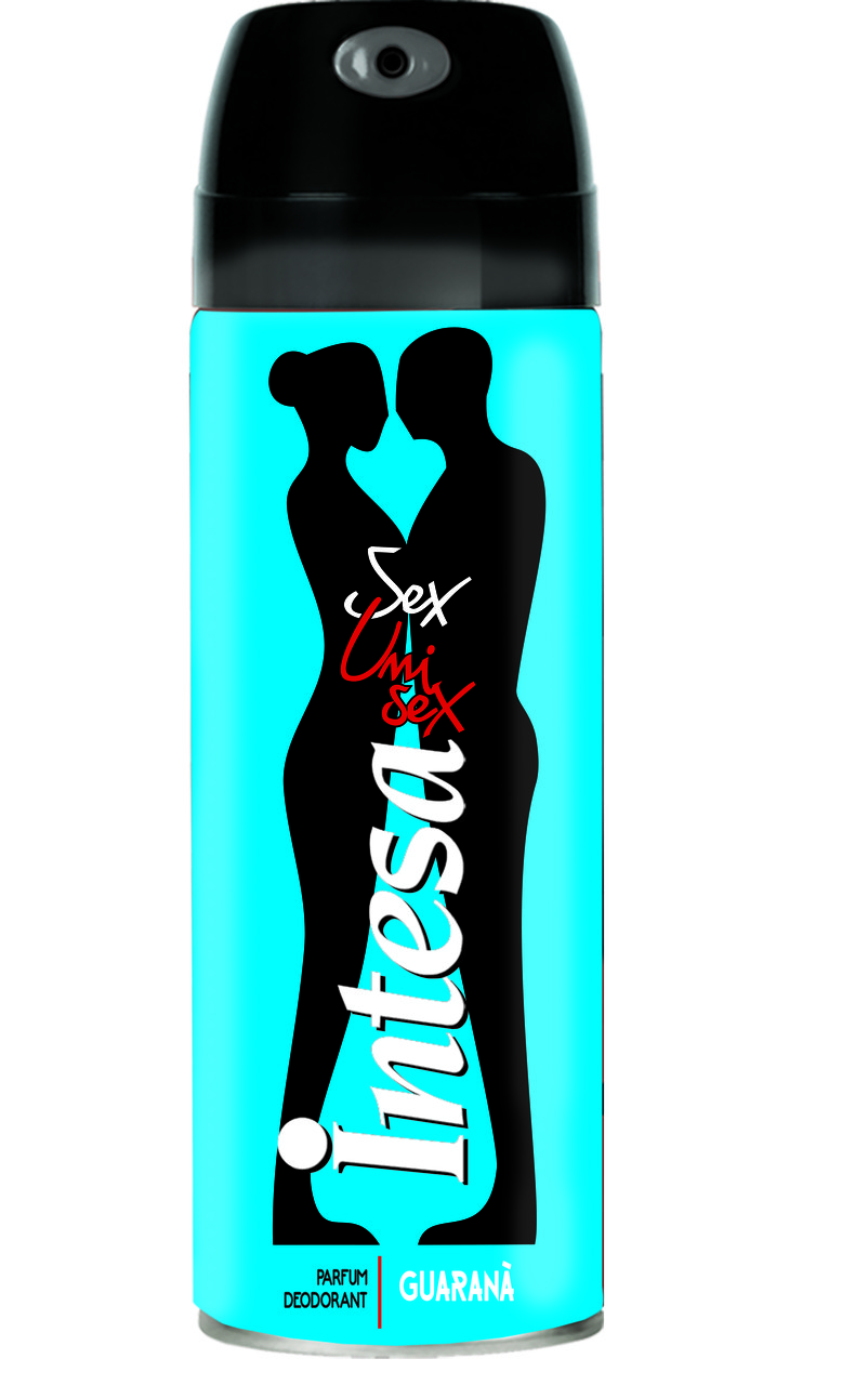 Дезодорант-спрей без алюмінію INTESA SEX UNISEX PARFUM DEODORANT SPRAY GUARANA