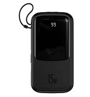 Power Bank (20000mah) Baseus DZ-XPT (with usb lighting) 15W Black