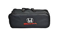 Сумка-органайзер в багажник с логотипом Honda на 1 отделение черного цвета 03-116-1Д