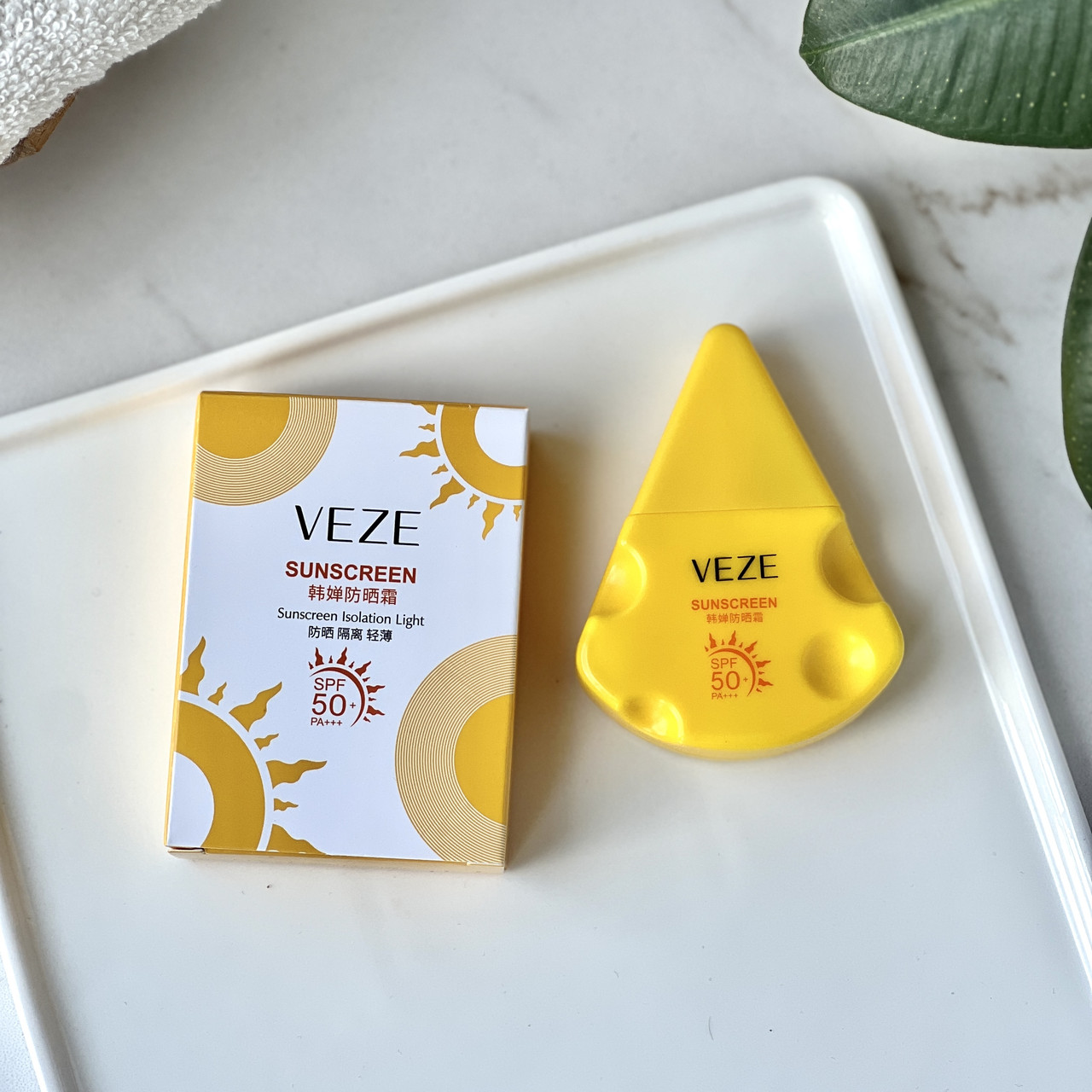 Сонцезахисний крем Veze SPF 50 сир 30мл