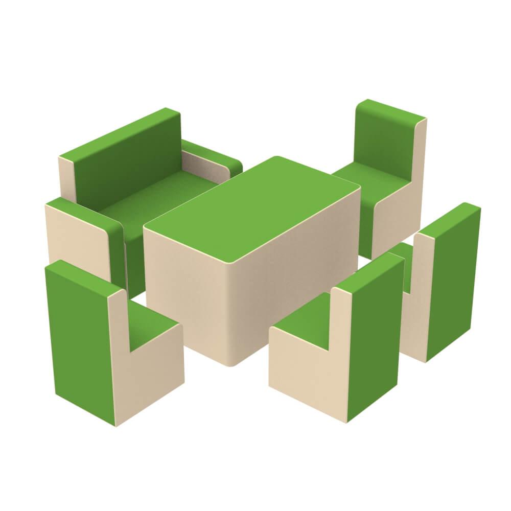 Набір м'яких меблів Готель, шкірозамінник Флай (Kidigo ТМ)