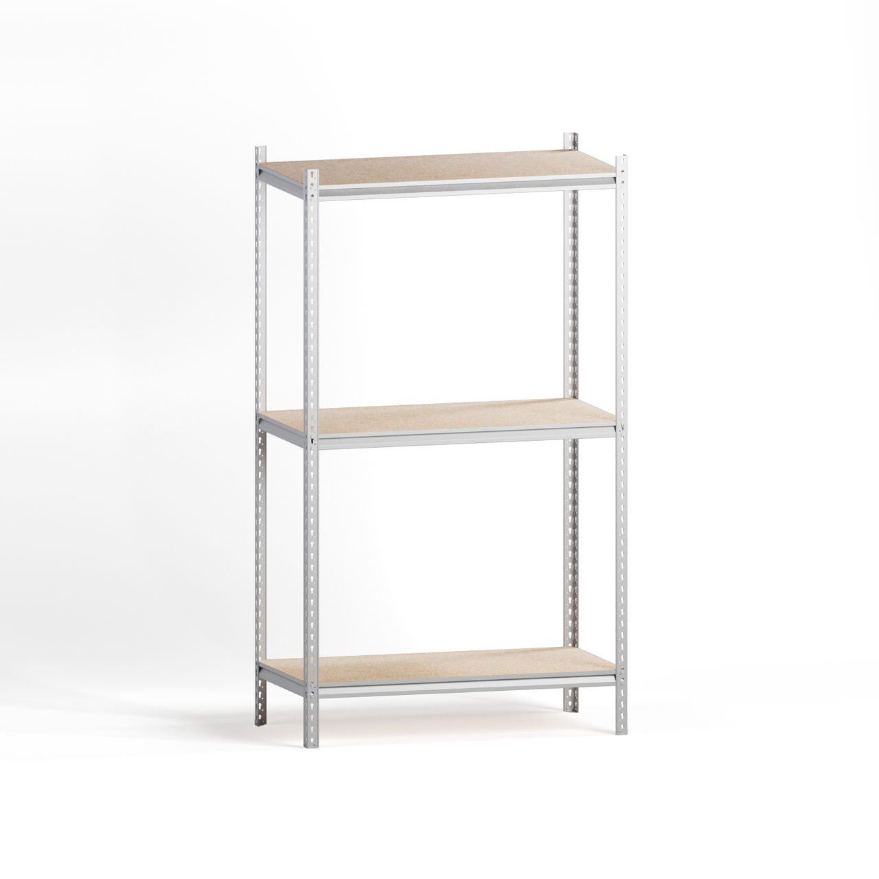 Стелаж для складу, архіву, магазину. SECTOR 2000*1528*503 оцинкований з полицями 3 шт ДСП шліфованими, фото 1