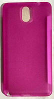 Силиконовый чехол для Samsung N9000 "0,75 mm" Pink