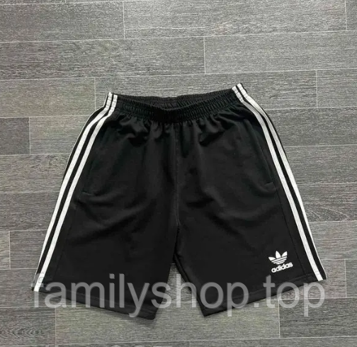 Чоловічі спортивні шорти Адідас, розміри — S, M, L, XL, XXL, 3XL, чорний, графіт, зелений