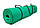 Килимок для йоги та фітнесу EasyFit TPE+TC 6 мм двошаровий зелений-м'ятний, фото 3