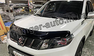 Дефлектор капота (мухобійка) Suzuki Vitara 2015-2023 (HIC)