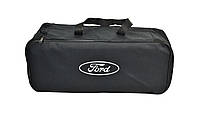 Сумка-органайзер в багажник с логотипом Ford на 1 отделение черного цвета 03-115-1Д