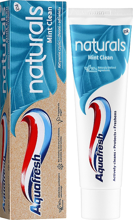 Зубна паста Aquafresh "Naturals Mint Clean" (75мл.)