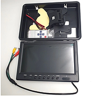 Автомобильный монитор 9 дюймов 1024 600 для парковки и ночной езды + два входа для камер 12 и 24 вольта