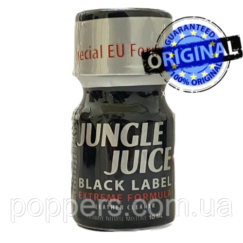 Попперс / Poppers Jungle Juice Black Label Special Formula isoamyl 10ml France