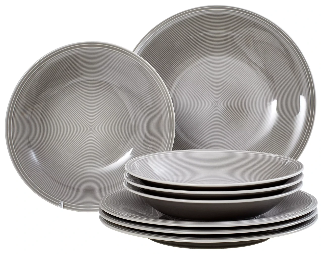 Набір тарілок Villeroy & Boch Color Loop Stone 4/8 1952828717