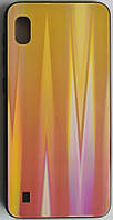 Силиконовый чехол "Стеклянный Shine Gradient" Samsung A105 / A10 (Sunset red) №5