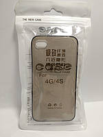 Силиконовый чехол Iphone 4 / 4s The New Case тонированный